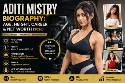 Aditi Mistry Biography Age, Height, Career & Net Worth (2026)