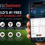 CricHeroes mod apk app dashboard showing live cricket scoring in 2026